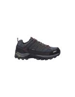 zapatillas de montana cmp rigel low trekking shoes wp hombre titanio-chili