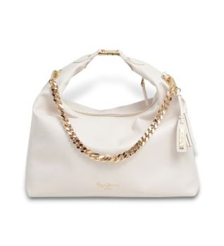 Pepe Jeans para mujer. PL0300074 Bolso Gail blanco roto (OSFA), Casual, Poliuretano