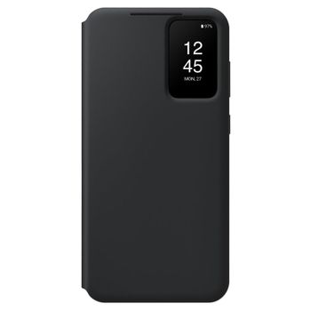 Samsung Smart View Wallet Case Funda Libro Negra para Galaxy S23 Plus