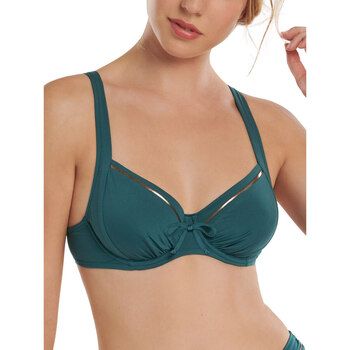 Lisca Bañador Top de traje baño con aros Umbria copas C a E para mujer