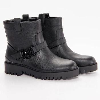 Guess Botines Classic logo metal para mujer