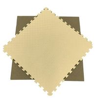 tatami puzzle 1x1x20 mm blanco - oliva pack ahorro16 unidades antideslizante yoga pilates