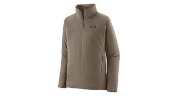 Chaqueta termica patagonia nano air light hybrid marron  hombre