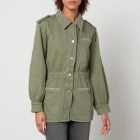 seventy  mochi dani organic cotton-blend jacket - uk 8