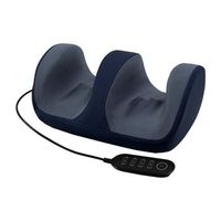 masajeador de pies con control manual y calor - amasamiento profundo e intensidad ajustable