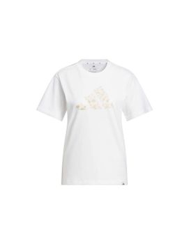 Camiseta adidas Shl Big Logo Mujer Blanco