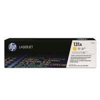 hp 131a yellow original standard capacity toner cartridge cf212a