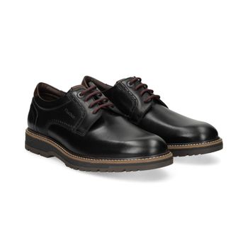 Fluchos Zapatos De Vestir Hombre - Negro Talla 40