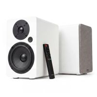 altavoces vulkkano activos hdmi arc bluetooth 100w con usb-c y dsp