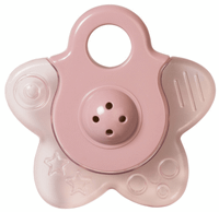 saro mordedor de agua con sonajero blossom