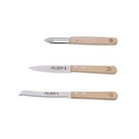 jean dubost juego de cuchillos de cocina tradicionales de 3 piezas - cb10a250d80273