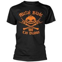 metal blade records camiseta manga larga los diablos para mujer