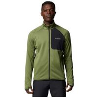 columbia polar triple canyon grid full zip para hombre
