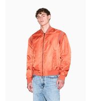 ax armani exchange para hombre xm002017af19828u3040 chaqueta driftwood naranja m casual poliamida