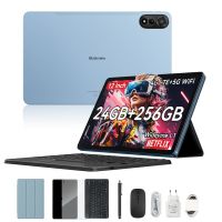 tablet blackview mega 2 4g 12 12gb azul 256gb con stylus pen teclado y bateria larga duracion