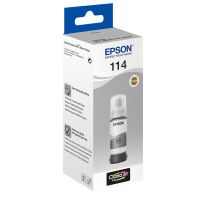 botella de tinta original epson ecotank 114 gris 70ml