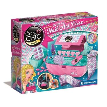 Set de uñas Clementoni 18206 Nail Art Multicolor para niñas creativas