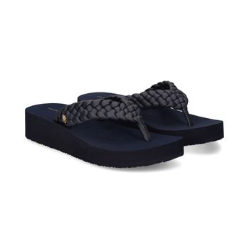 Tommy Hilfiger Chanclas Mujer - Azul Marino Talla 41