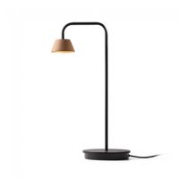 lampara de mesa led absidiola conica brazo 35w