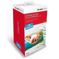 papel fotografico agfaphoto amoc80 10x15 cm 80 hojas sublimacion compatible kodak