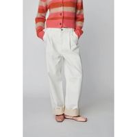 stella nova pantalones two-toned cotton pants para mujer