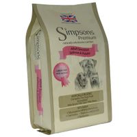 simpsons premium sensitive adult dog - salmon  potato - economy pack 2 x 12kg
