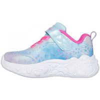 skechers deportivas moda eternal heart lights para nina