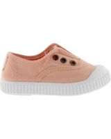 de victoria zapatillas de lona con elastico naranja