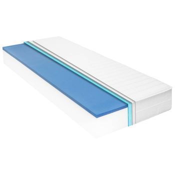 Colchón De Espuma Viscoelástica 18 Cm 180x200 Cm H2 Vidaxl
