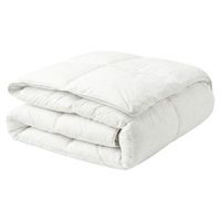 edredon de algodon japara 220 x 240 cm relleno de plumon de pato nordico acolchado grivola