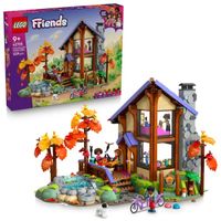 lego friends acogedora cabana otonal en el bosque juguete de construccion 9 anos - 42705