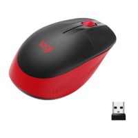 logitech m190 raton inalambrico 1000dpi rojo