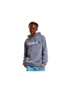Sudadera Timberland Kennebec River Linear Logo Hoodie Folkstone Gris Hombre