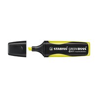 stabilo green boss subrayador fluorescente amarillo