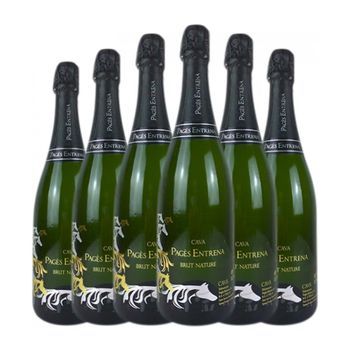 Pagés Entrena Brut Nature Cava Joven 75 Cl 11.5% Vol. (pack De 6 Unidades)