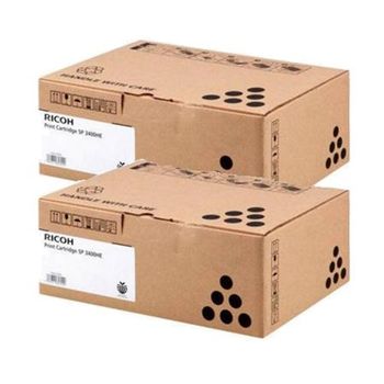 Original Multipack Ricoh SP3400SF Printer Toner Cartridges (2 Pack) -406522