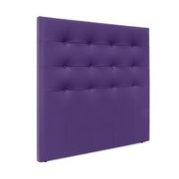 cabecero de polipiel capitone hasta el suelo 150x120cm camas 150 - lila