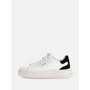 Guess Deportivas Moda FLJELB LEA12-WHBLK para mujer