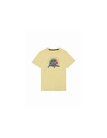 camiseta jack  jones jjsummer smu vibe ss crew neck infantil amarillo