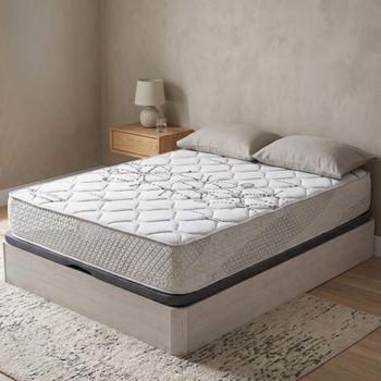 Colchón Hr Altura 30 Cm Firmeza Media/alta Transpirable 150x190 Cm Naturals Diamond