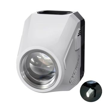 CYCLAMI CYC1600 Faro delantero inalámbrico para bicicleta de 1600 LM Montado en grúa Luz delantera impermeable de carga