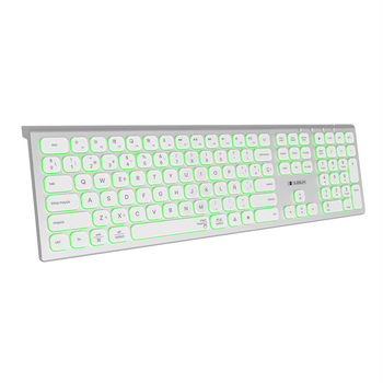 TECLADO BLUETOOTH/2.4G MASTER ILUMINADO EXT P/B