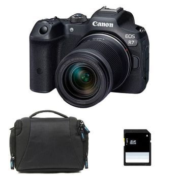 Cámara Mirrorless Canon EOS R7 32.5MP RF-S 18-150mm IS STM WiFi Bluetooth