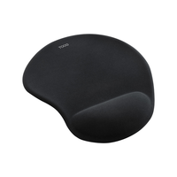 tooq alfombrilla raton ergonomica gel negro