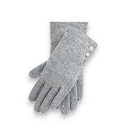 lauren ralph lauren para mujer 454833075002 guantes two botton gris m casual lana