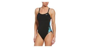 Banador de una pieza para mujer nike swin racerback negro
