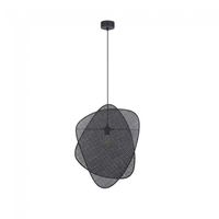 lampara de techo screen cannage noir s