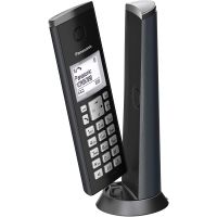 panasonic kx-tgk210 telefono fijo inalambrico negro