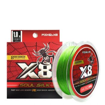 Línea trenzada de pesca PE Braid Line 150M Línea de pesca multifuncional multicolor de alta potencia
