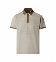 hackett london para hombre hm5600221 polo two tone gris xxl casual algodon clasico manga corta